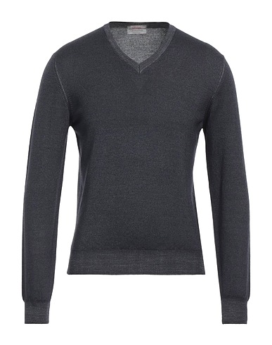 GRAN SASSO Sweater Charcoal 100% Virgin Wool