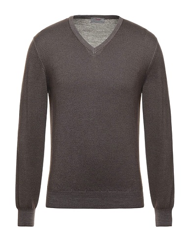 GRAN SASSO Pullover Khaki 100% Lana Vergine