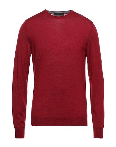 VNECK Pullover Bordeaux 70% Merinowolle, 30% Seide