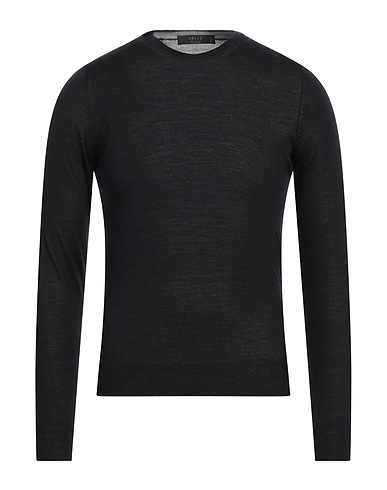 VNECK Jumper Black 70% Merino Wool, 30% Silk