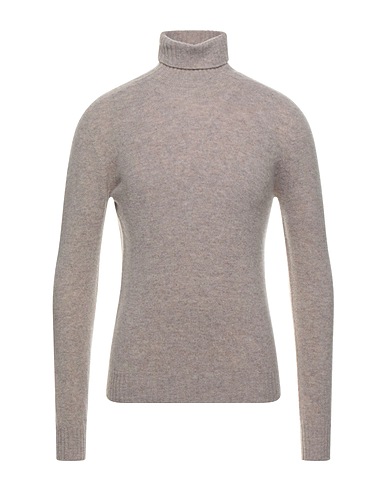 ALTEA Polo neck Light brown 100% Virgin Wool