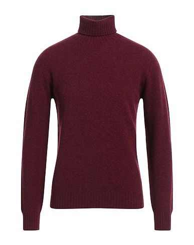ALTEA Turtleneck Plum 100% Virgin Wool