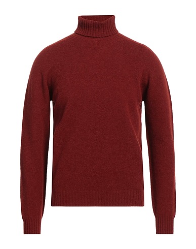 ALTEA Polo neck Brown 100% Virgin Wool