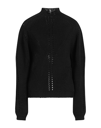 ALBERTA FERRETTI Dolcevita Nero 100% Lana Vergine