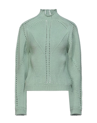 ALBERTA FERRETTI | Light green Women‘s Turtleneck | YOOX