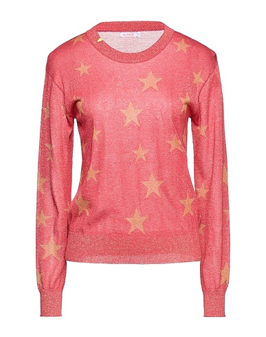 SUN 68 Jumper Brick red 73% Viscose, 19% Polyamide, 8% Metallic fiber