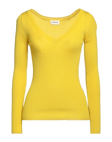 P.A.R.O.S.H. Pullover Giallo 100% Lana
