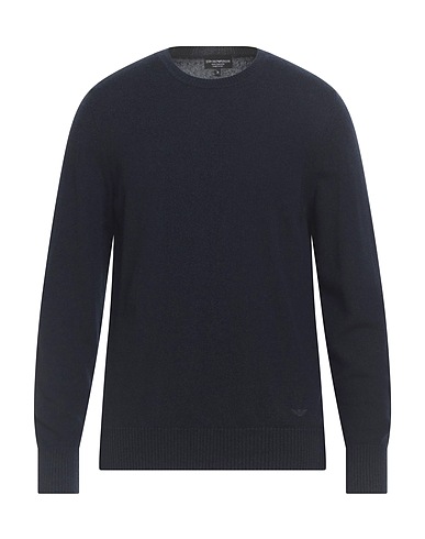 EMPORIO ARMANI Cashmere jumper Navy blue 100% Cashmere