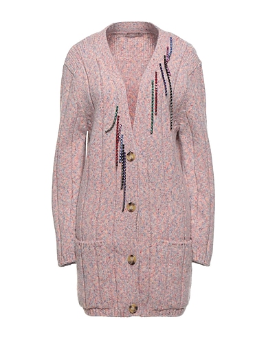 CHRISTOPHER KANE Cardigan Light pink 63% Wool, 22% Polyamide, 15% Cashmere, Glass