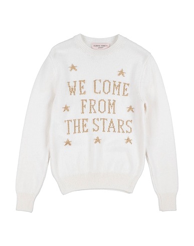 ALBERTA FERRETTI Jumper White 47% Merino Wool, 30% Polyamide, 15% Viscose, 8% Cashmere