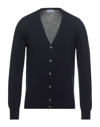 GRAN SASSO Cardigan Midnight blue 100% Virgin Wool