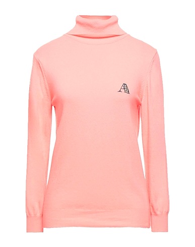 AQUASCUTUM ACTIVE Polo neck Salmon pink 90% Virgin Wool, 10% Cashmere