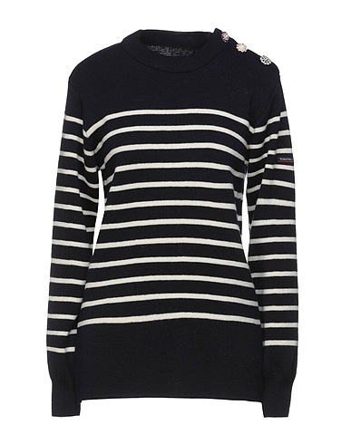 ARMOR-LUX x MARC JACOBS Pullover Blu notte 100% Lana Vergine