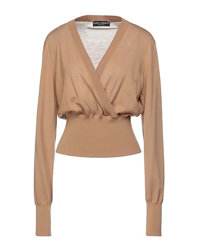 DOLCE&GABBANA Sweater Camel 100% Virgin Wool