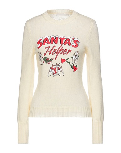 PHILOSOPHY di LORENZO SERAFINI Sweater Ivory 100% Virgin Wool