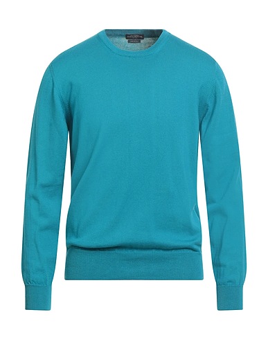 BALLANTYNE Pullover Verde petrolio 85% Cotone, 15% Cachemire