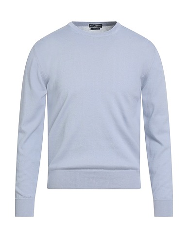 BALLANTYNE Pullover Blu chiaro 85% Cotone, 15% Cachemire