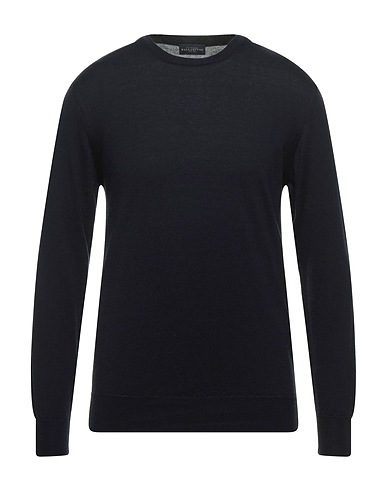 BALLANTYNE Jumper Midnight blue 85% Cotton, 15% Cashmere