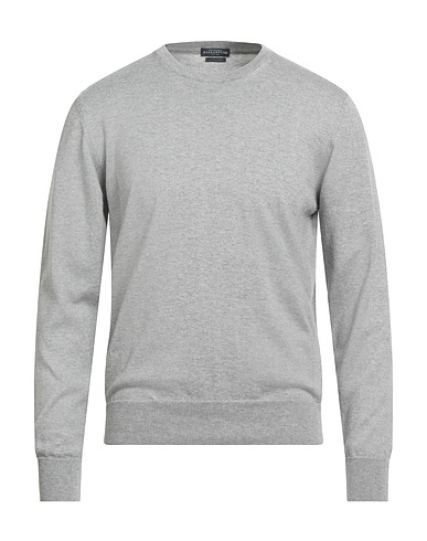 BALLANTYNE Sweater Grey 85% Cotton, 15% Cashmere
