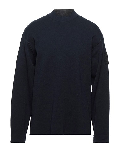 OUTHERE Polo neck Midnight blue 40% Wool, 40% Acetate, 20% Polyamide