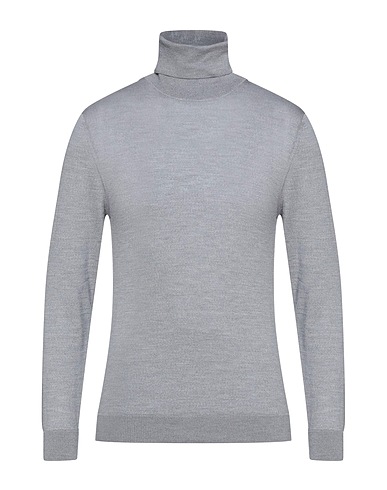 BELLWOOD Polo neck Grey 100% Merino Wool