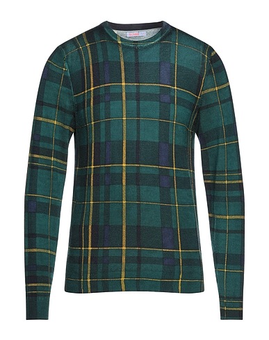 SUN 68 Πουλόβερ Σκούρο πράσινο 100% Μαλλί