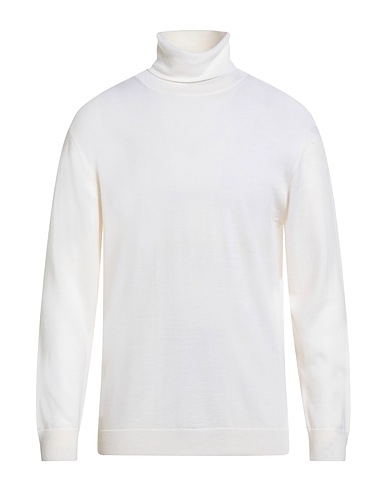 BELLWOOD Polo neck Ivory 100% Merino Wool