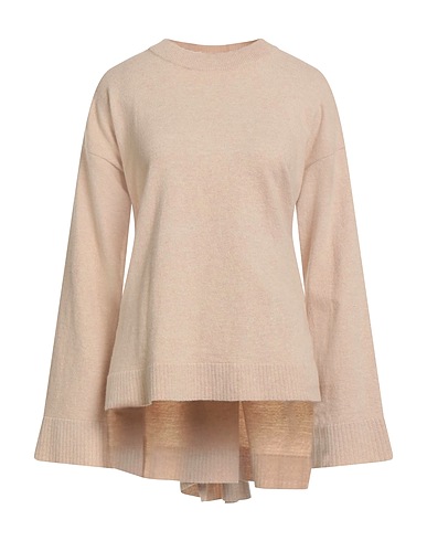 ERIKA CAVALLINI Pullover Beige 80% Lana, 20% Poliammide