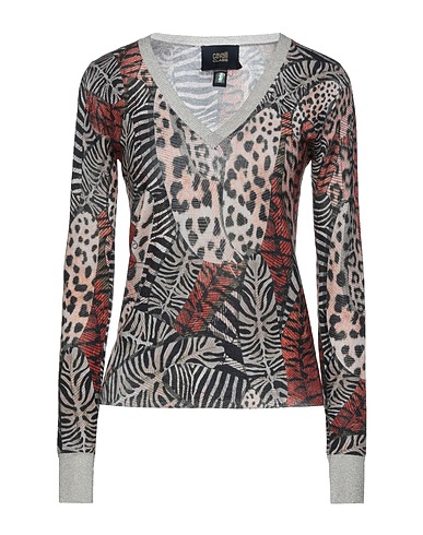 CAVALLI CLASS Jumper Beige 100% Wool