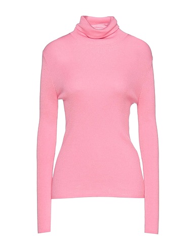 P.A.R.O.S.H. Polo neck Pink 100% Wool