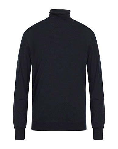 VNECK Turtleneck BLU NOTTE 70% Wool, 30% Silk