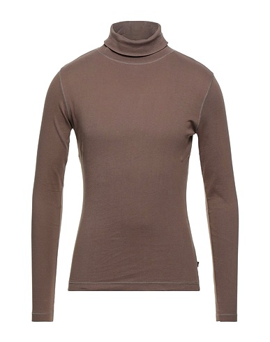 OXER Polo neck Brown 100% Cotton