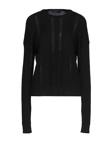 HIGH Jumper Black 55% Wool, 45% Cotton