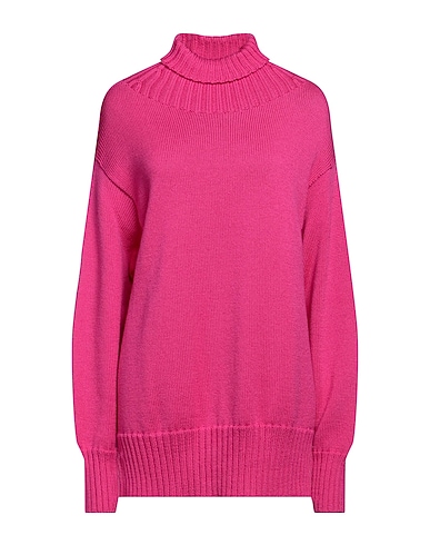 DRUMOHR Turtleneck Fuchsia 100% Merino Wool