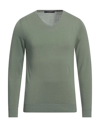 JEORDIE'S Sweater Military green 100% Cotton