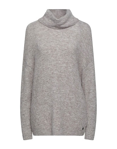 BETTER RICH Polo neck Light grey 38% Polyamide, 26% Polyacrylic, 25% Alpaca wool, 10% Wool, 1% Elastane