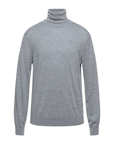 ARMANI EXCHANGE Rollkragenpullover Hellgrau 100% Schurwolle, Polyamid, Elastan