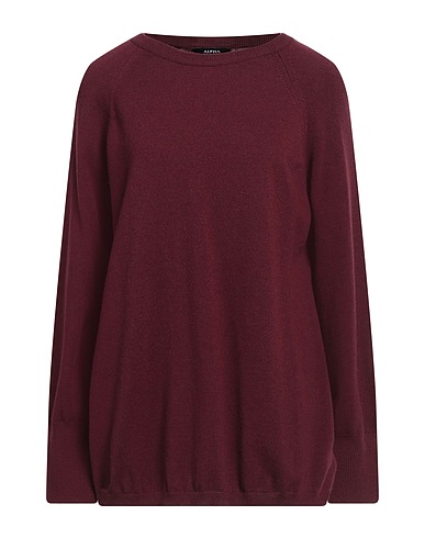 ALPHA STUDIO Pullover Bordeaux 35% Polyamid, 30% Wolle, 20% Viskose, 15% Kaschmir