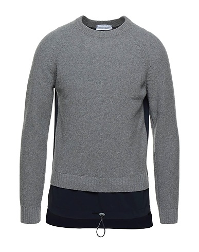 PMDS PREMIUM MOOD DENIM SUPERIOR Pullover Grigio 100% Lana Merino, Poliammide, Elastan