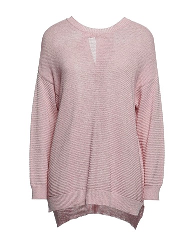 KAOS Jumper Pink 40% Cotton, 35% Acrylic, 17% Polyamide, 4% Metallic fiber, 4% Other Fibres
