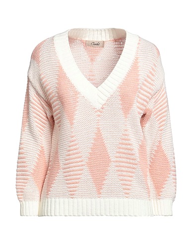 CROCHÈ Pullover Cipria 60% Acrilico, 15% Lana di alpaca, 15% Lana, 10% Viscosa