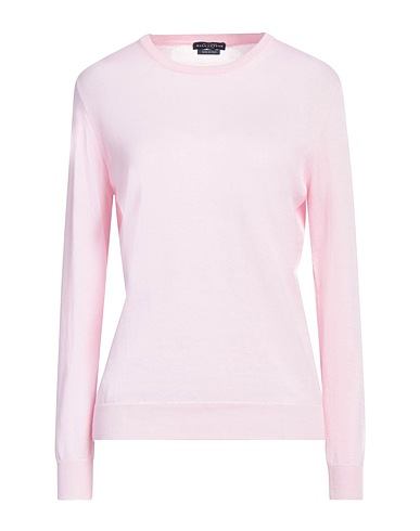 BALLANTYNE Jumper Light pink 85% Cotton, 15% Cashmere
