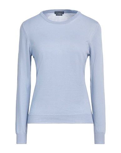 BALLANTYNE Pullover Blu chiaro 85% Cotone, 15% Cachemire