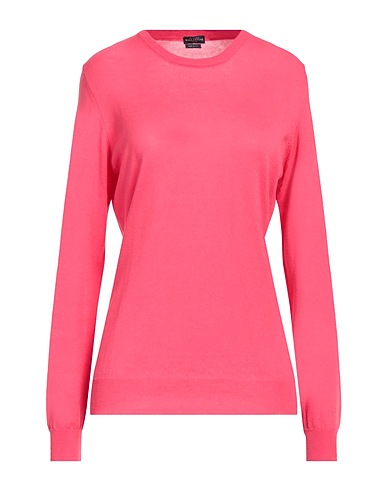 BALLANTYNE Jumper Coral 85% Cotton, 15% Cashmere
