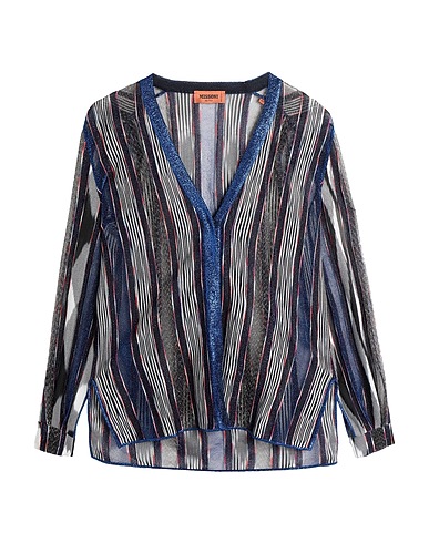 MISSONI Cardigan Blue 69% Viscose, 16% Polyester, 15% Polyamide
