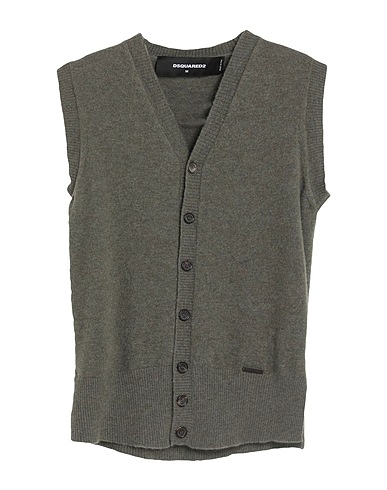 DSQUARED2 Cardigan Military green 100% Wool