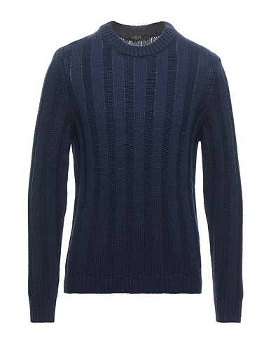 LIU •JO MAN Jumper Blue 35% Polyamide, 30% Viscose, 30% Wool, 5% Cashmere