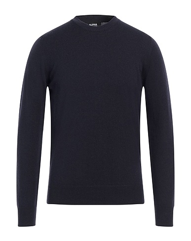 ALPHA STUDIO Sweater Midnight blue 100% Geelong Wool