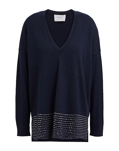 SNOBBY SHEEP Sweater Midnight blue 55% Silk, 45% Cashmere