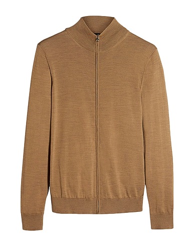 DUNHILL Cardigan Camel 100% Wool